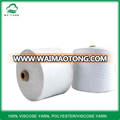 Top quality Raw white 100% viscose rayon yarn