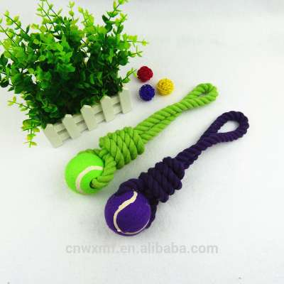 Professional produce dog rope chew toys for keeping teeth training